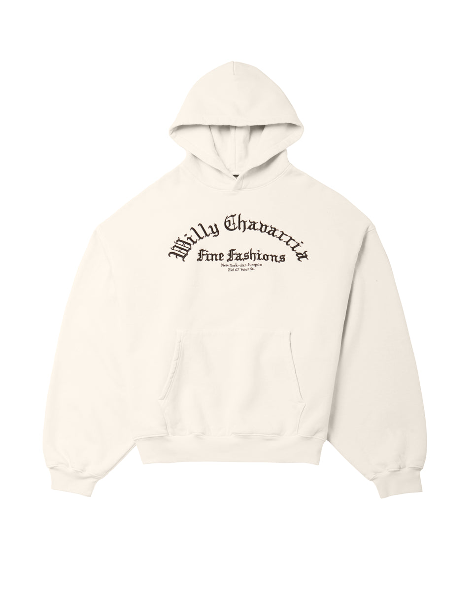 WILLY GYMNASIO JUGGERNAUT PULLOVER - WHITE | Willy Chavarria