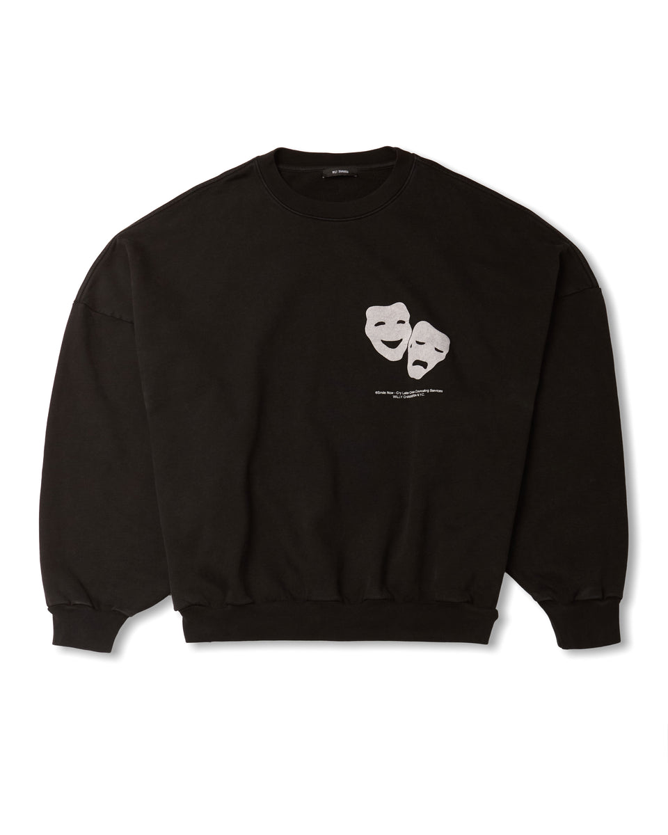 SMILE NOW, CRY LATER HOOLIGAN CREW - BLACK | Willy Chavarria
