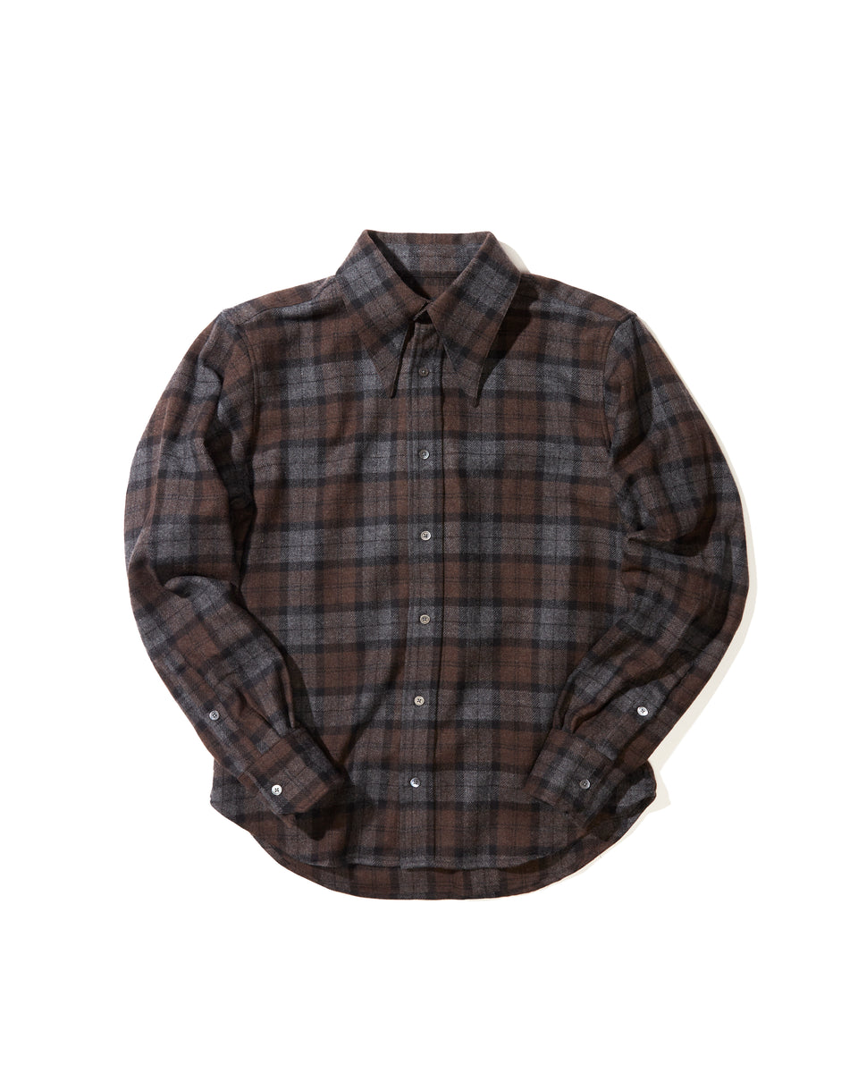 WILLYCHAVARRIA PLAID FLANNEL JACKET ミソキン｜メンズ