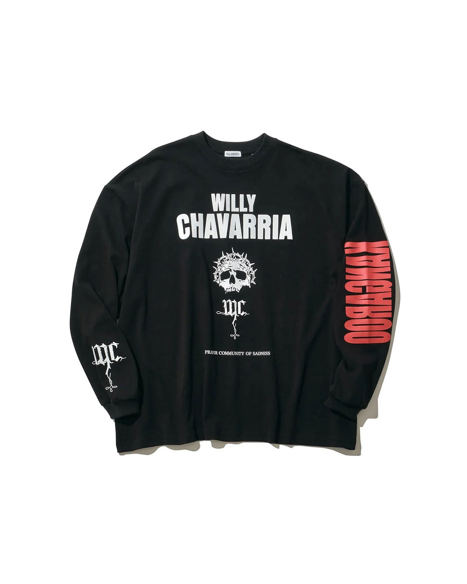 BUFFALO LONG SLEEVE TEE-KANGAROO | Willy Chavarria