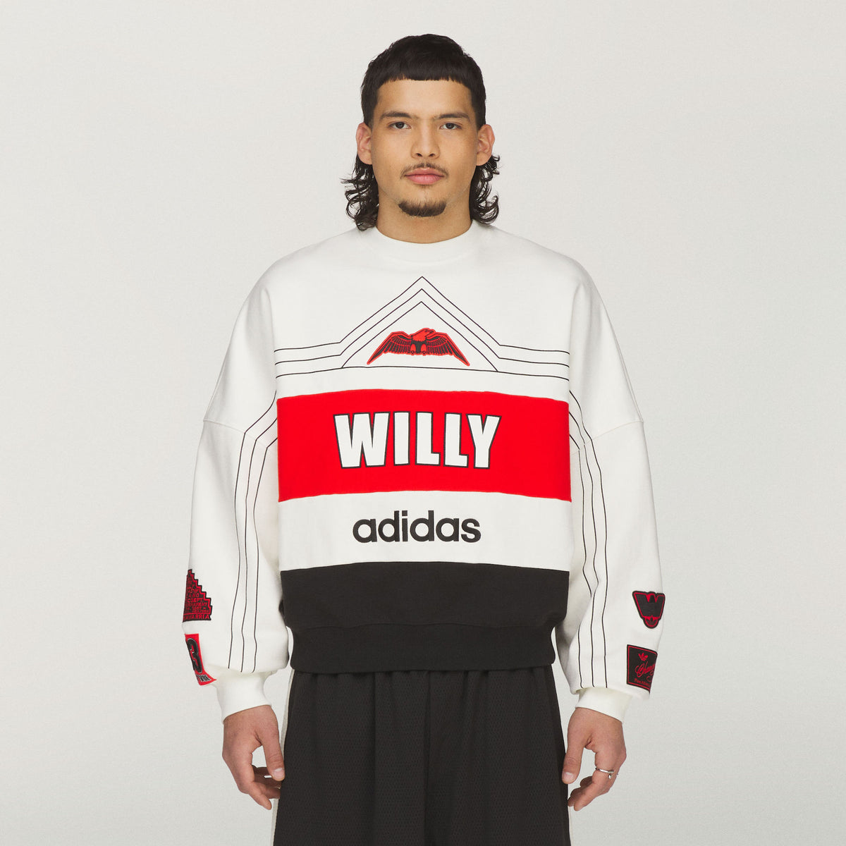 ADIDAS X WC NY BALL CREW - OFWHT | Willy Chavarria