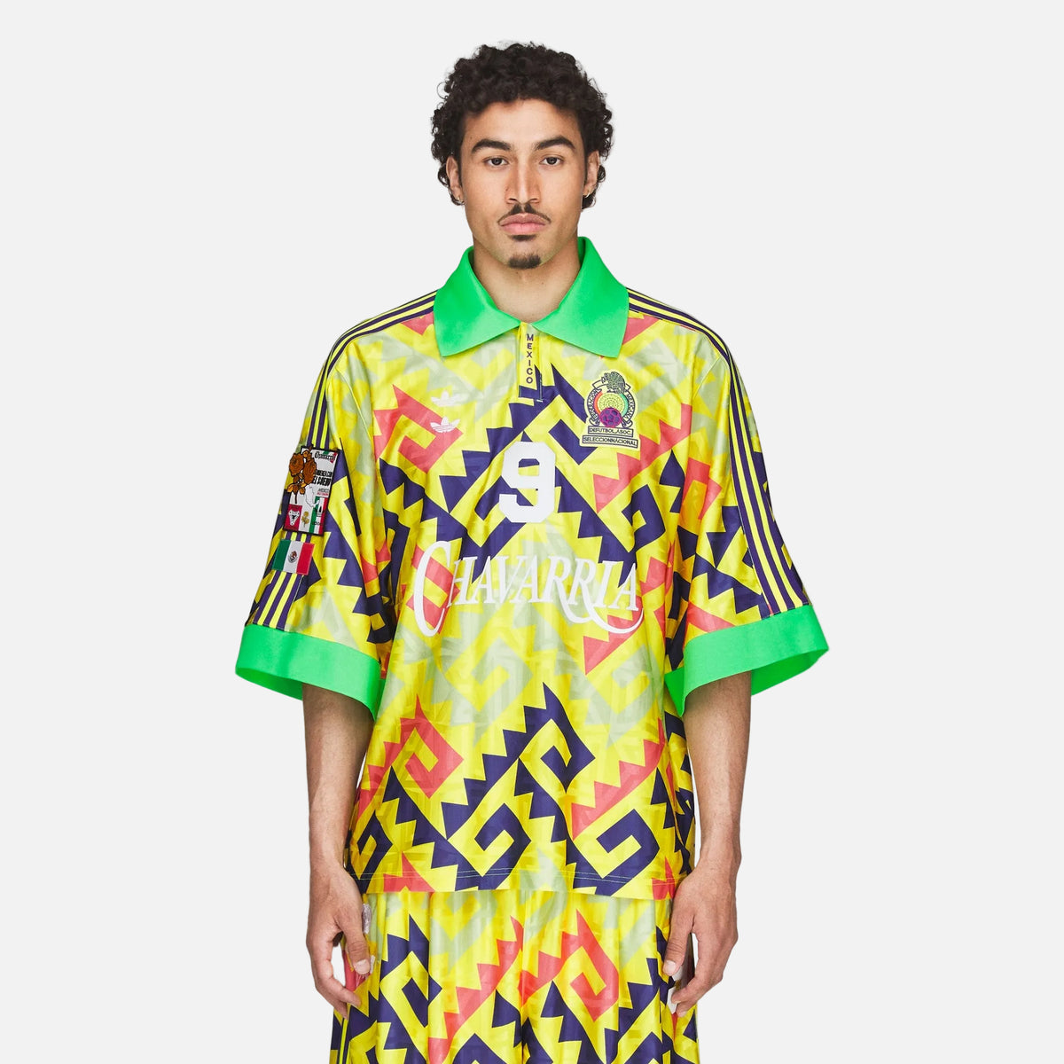 GALLIUM スーパーヴィット & STAR FC WC X ADIDAS GOALKEEPER JERSEY - YELLOW MULTI | Willy Chavarria