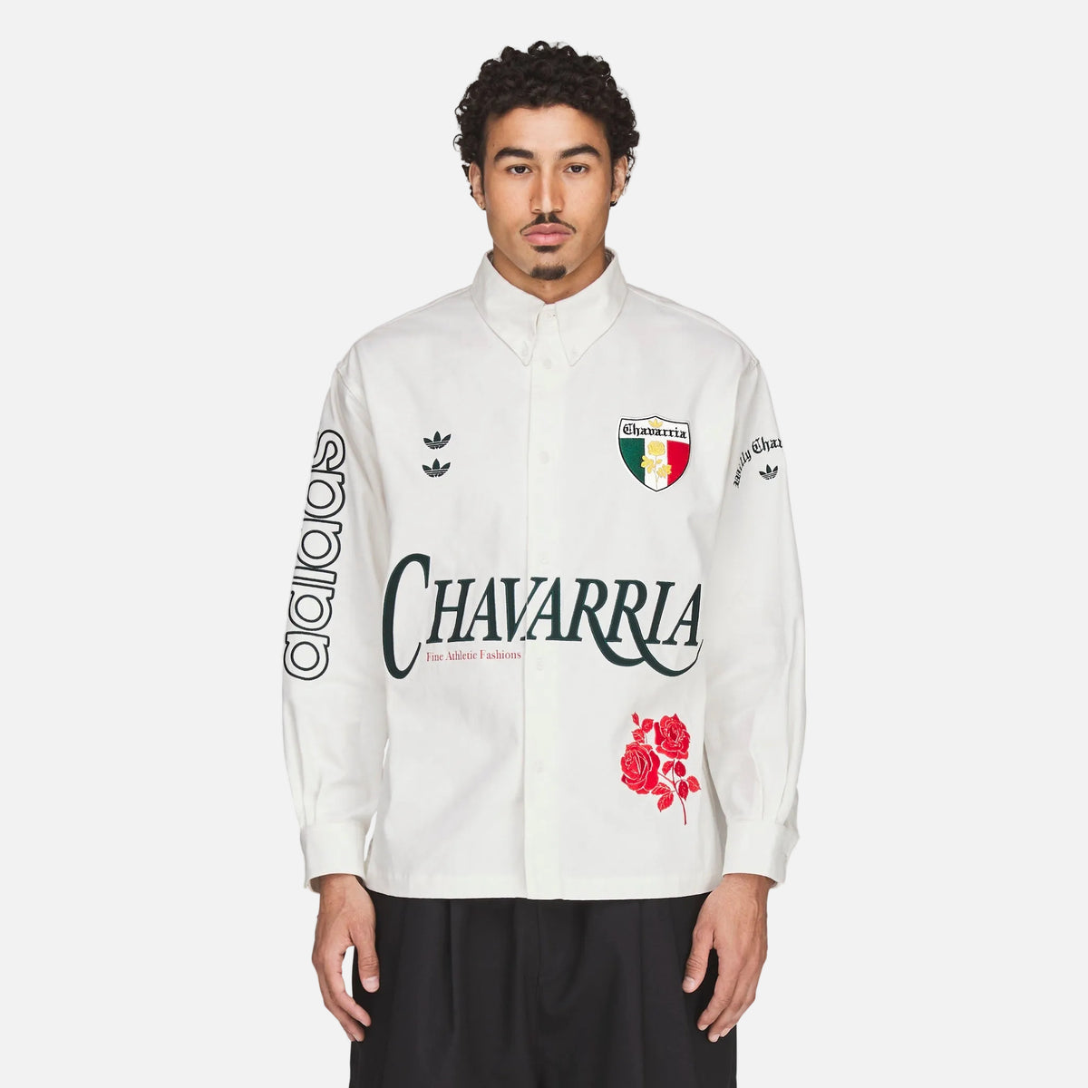 WC X ADIDAS BUTTON UP SHIRT - OFWHT | Willy Chavarria