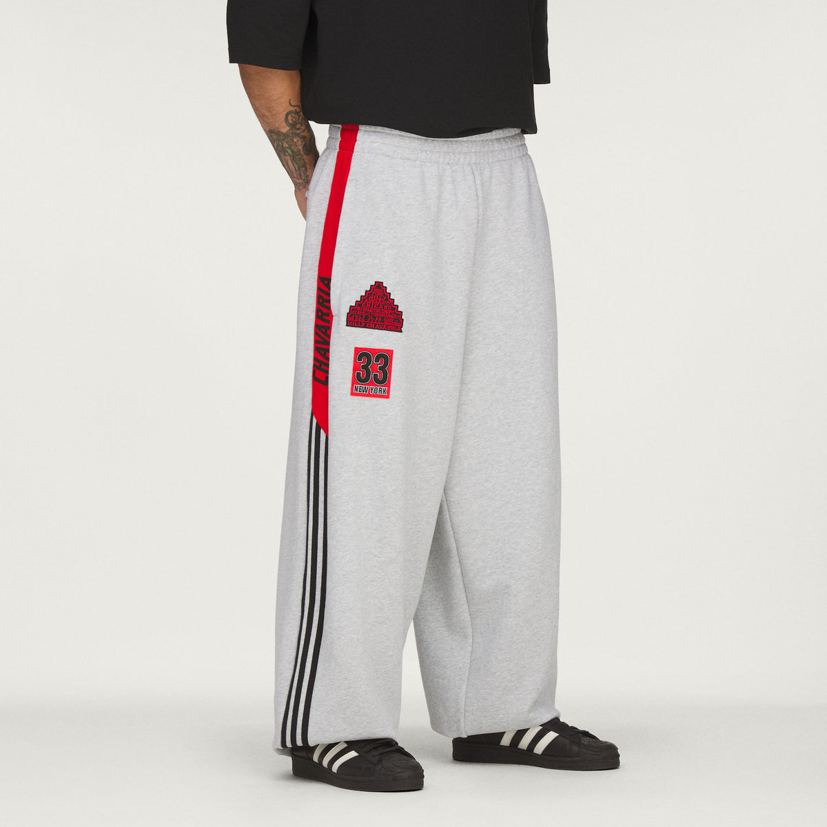 ADIDAS X WC ART SWEATPANT - GRY | Willy Chavarria