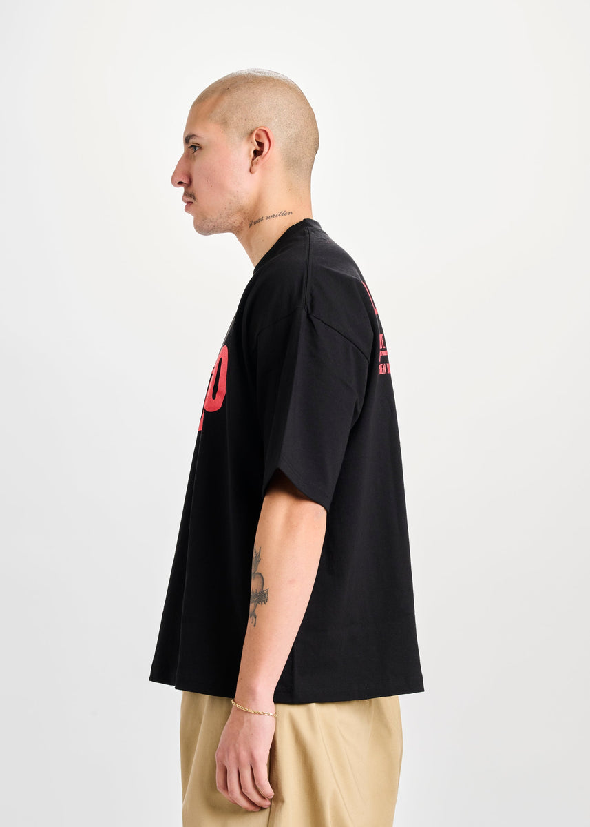 AW26 SHOW TEE - BLACK | Willy Chavarria