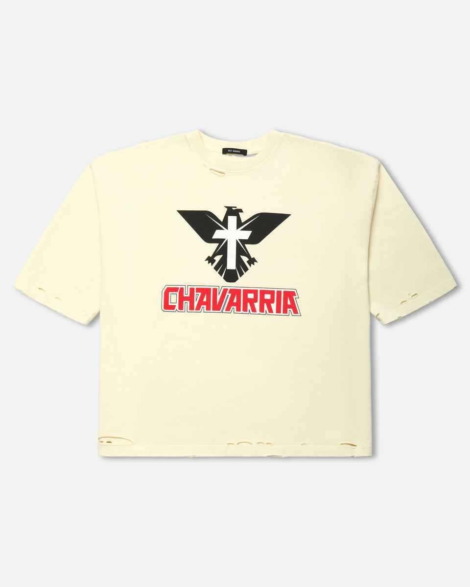 AGUILA BIG BOX BUFFALO TEE - MASA | Willy Chavarria