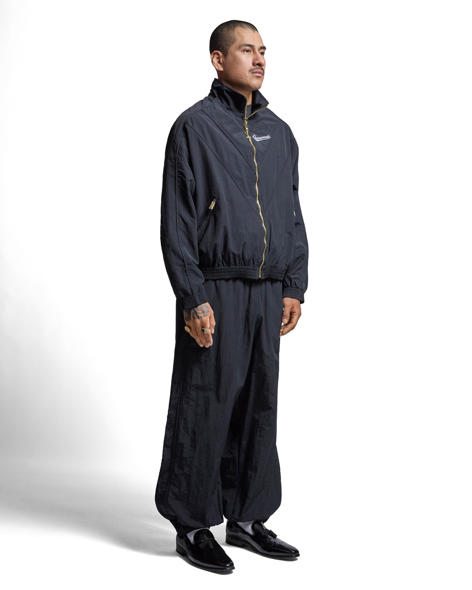 BAD BOY TRACK JACKET - BLACK | Willy Chavarria