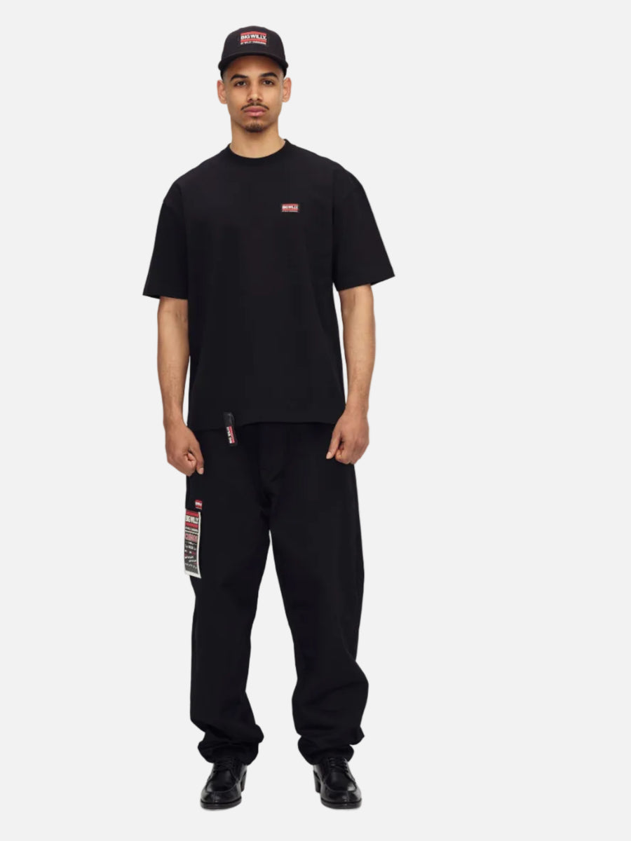 BIG WILLY TEE - BLACK | Willy Chavarria