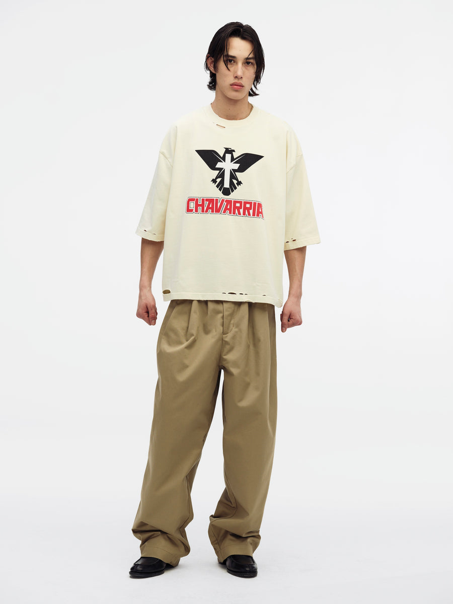 AGUILA BIG BOX BUFFALO TEE - MASA | Willy Chavarria