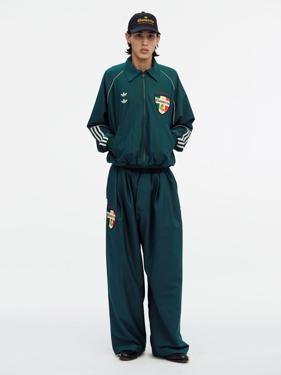 ADIDAS X WC TWILL TRACK PANT-AUR/IVY | Willy Chavarria