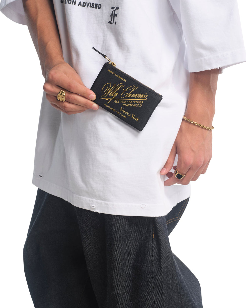 CASA DE CHAVARRIA WALLET - BLACK | Willy Chavarria