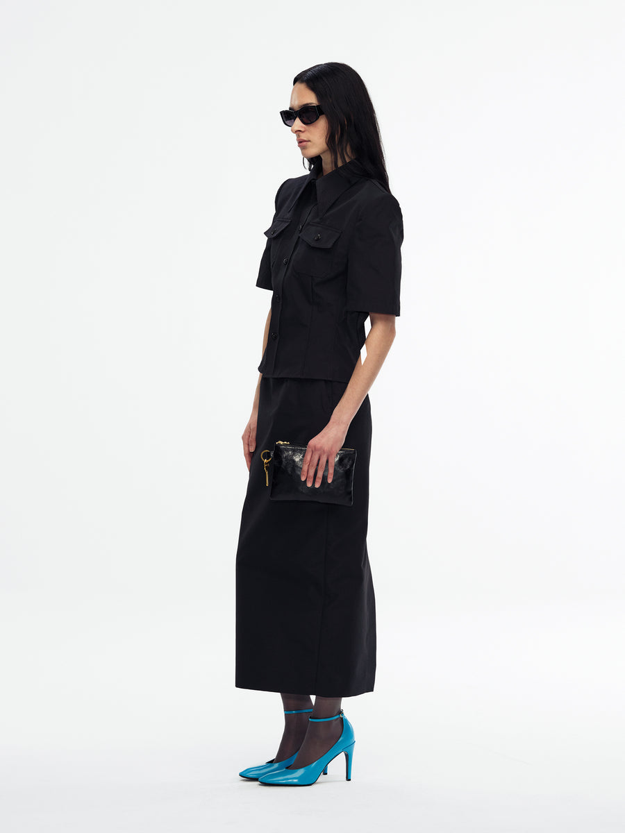  WILLY CHAVARRIA　即完売 CHAVELA S/S SHIRT - BLK | Willy Chavarria
