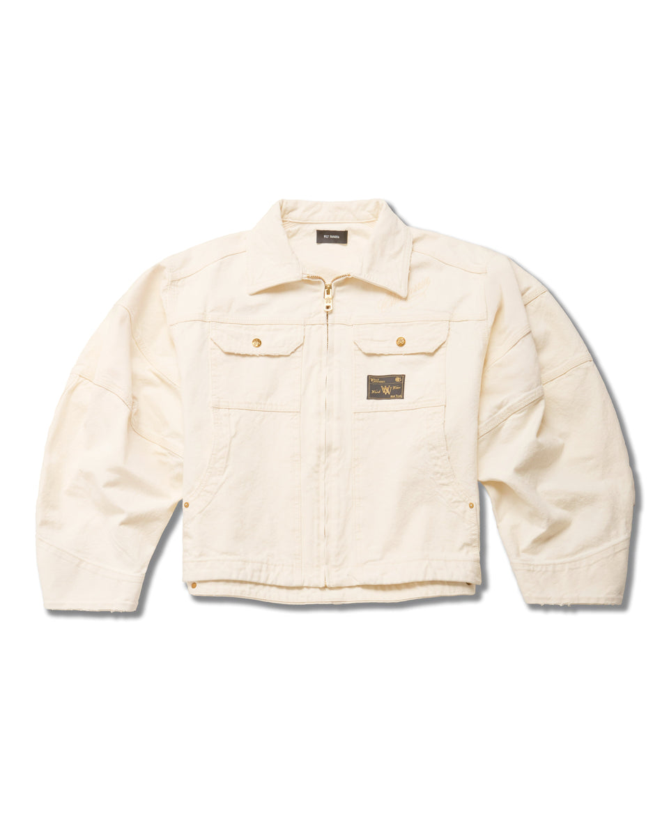 【関税込み】WILLY CHAVARRIA オフホワイト Stockton ジャケット STOCKTON JACKET - TOFU | Willy Chavarria
