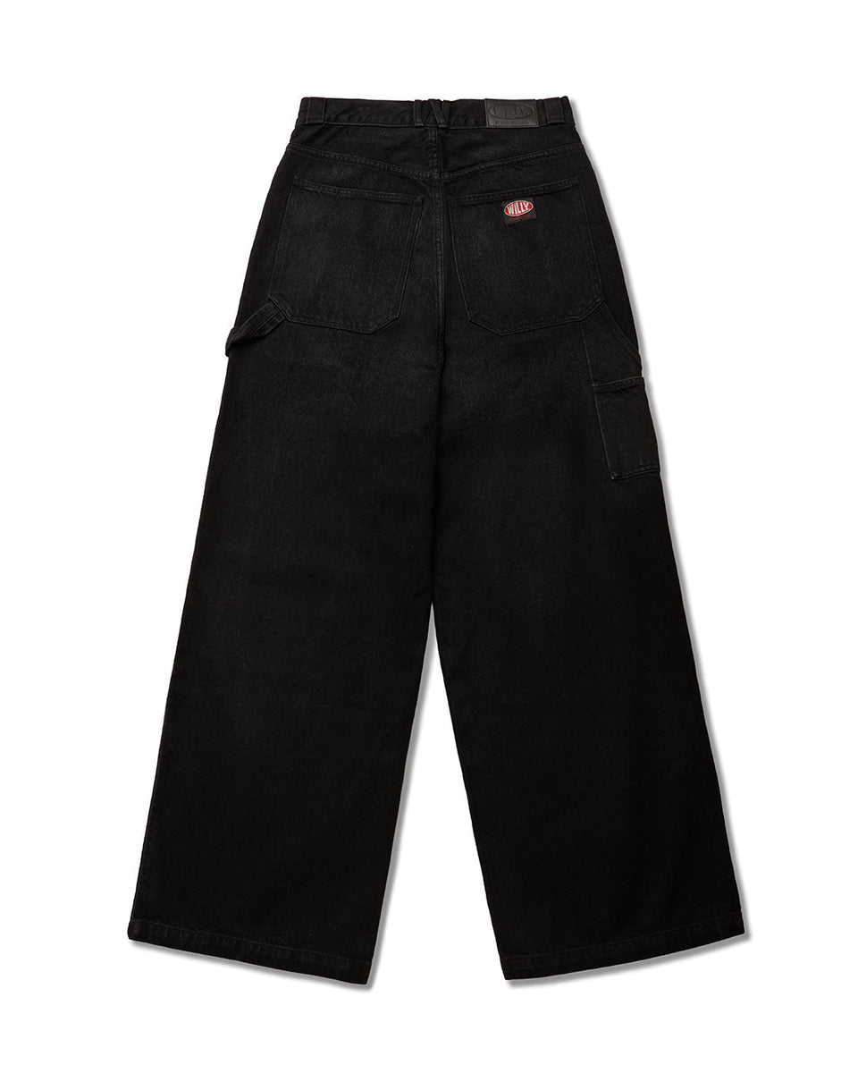 XL CARPENTER JEAN - BLACK DENIM | Willy Chavarria