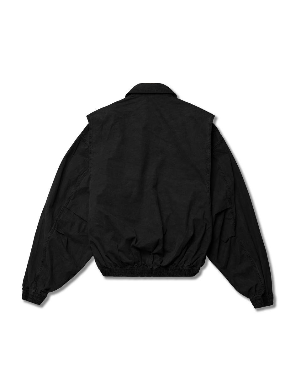 WASCO ZIP JACKET - BLACK | Willy Chavarria WASCO ZIP JACKET - BLACK | Willy Chavarria