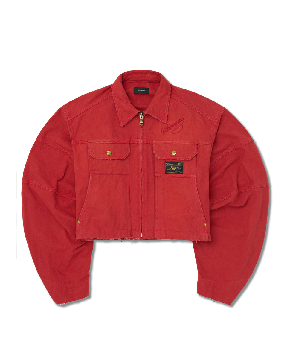CROPPED STOCKTON - RED | Willy Chavarria