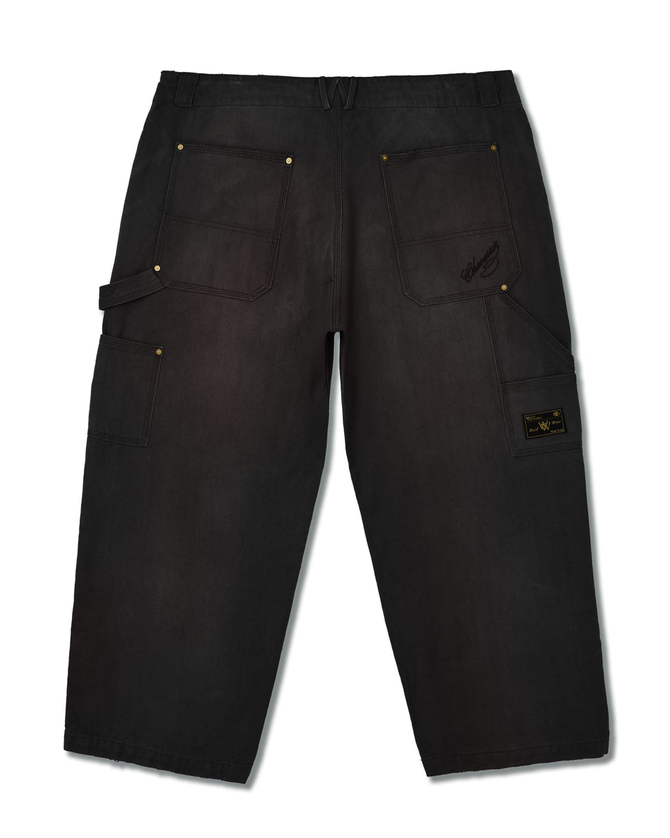 美品 WILLY CHAVARRIA BOY WORK PANT Last One WILLY CHAVARRIA / HOMEBOY WORK PANT INDIGO DENIM