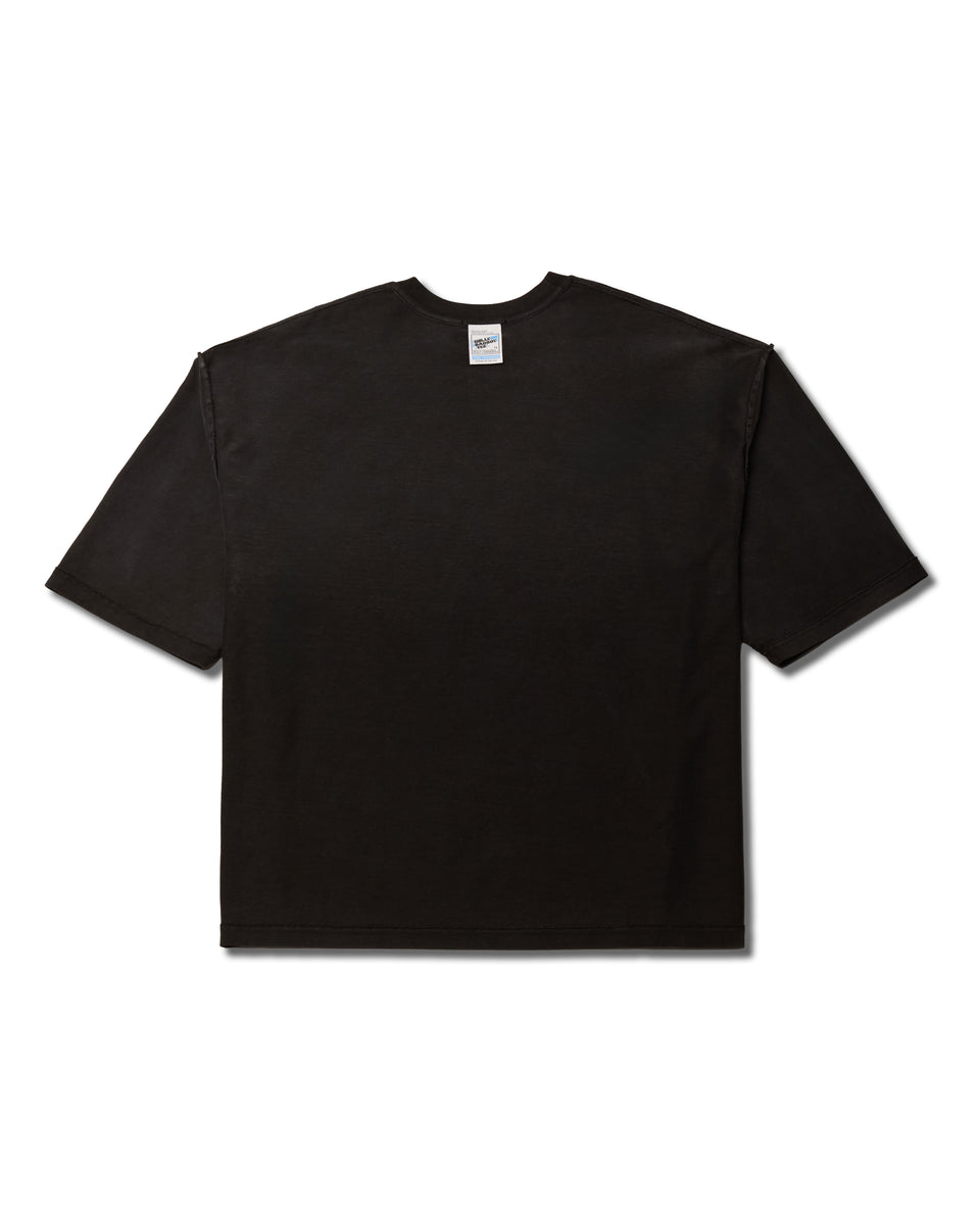 WILLY' INSIDE OUT BUFFALO TEE - BLACK | Willy Chavarria