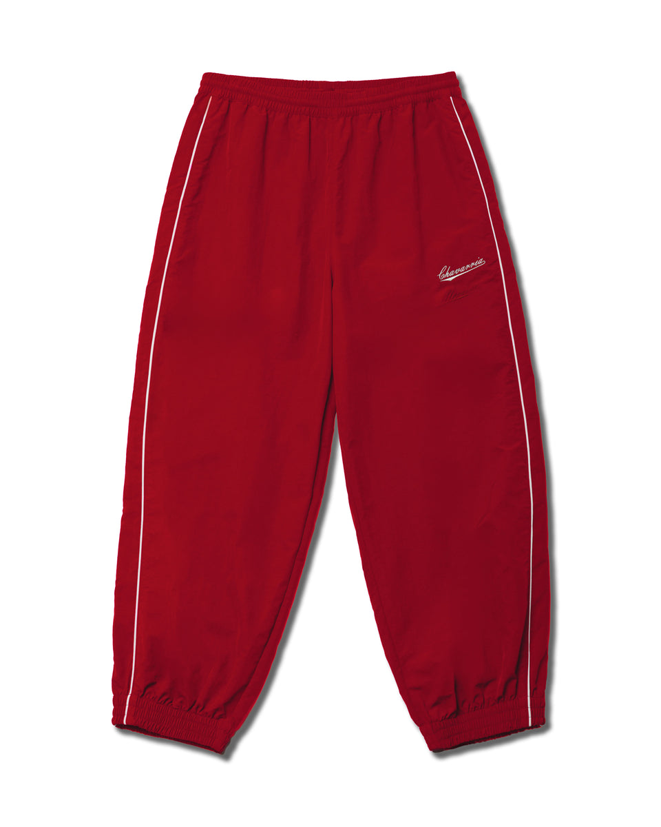 BAD BOY TRACK PANT - RED HOT | Willy Chavarria