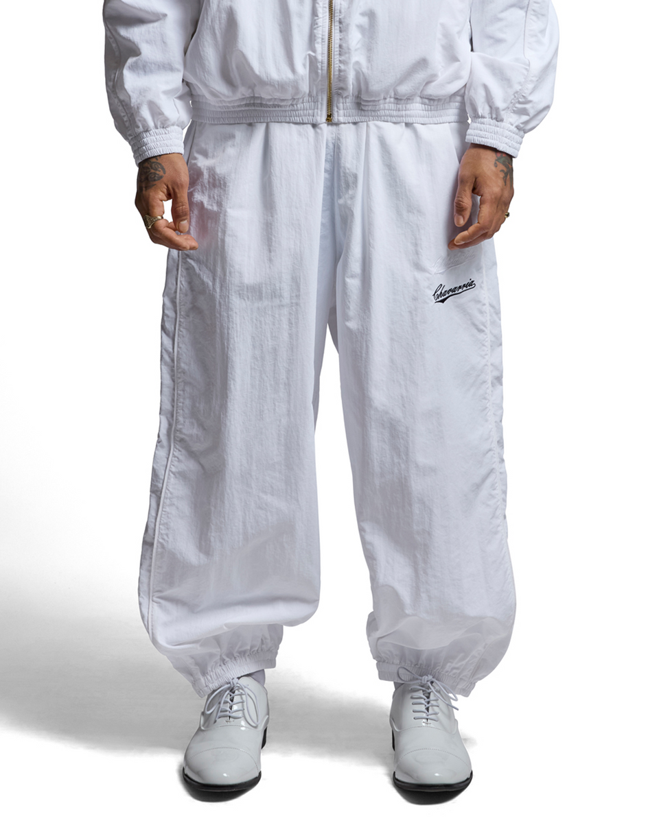 BAD BOY TRACK PANT - WHITE | Willy Chavarria