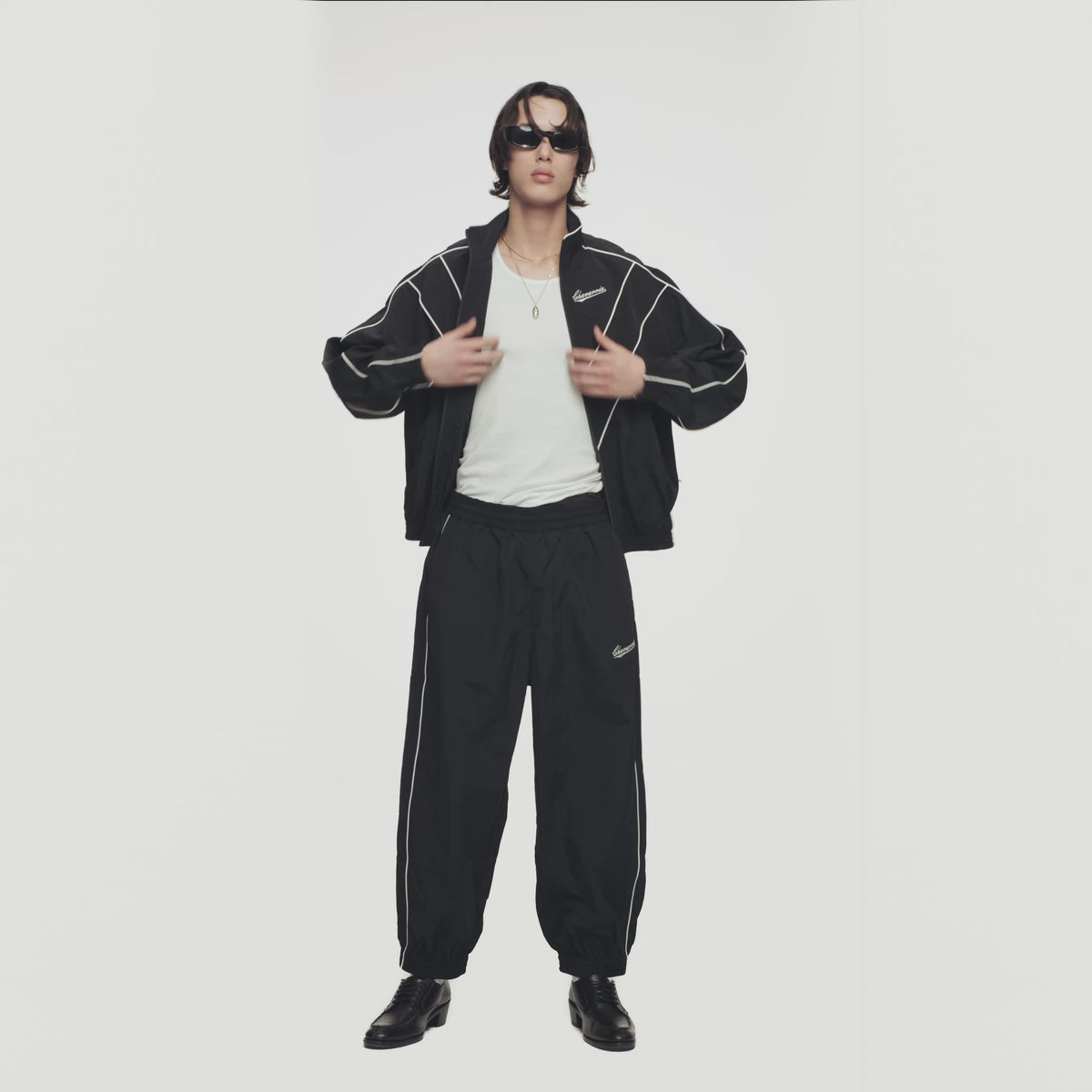 BAD BOY TRACK JACKET - BLACK BEAUTY | Willy Chavarria