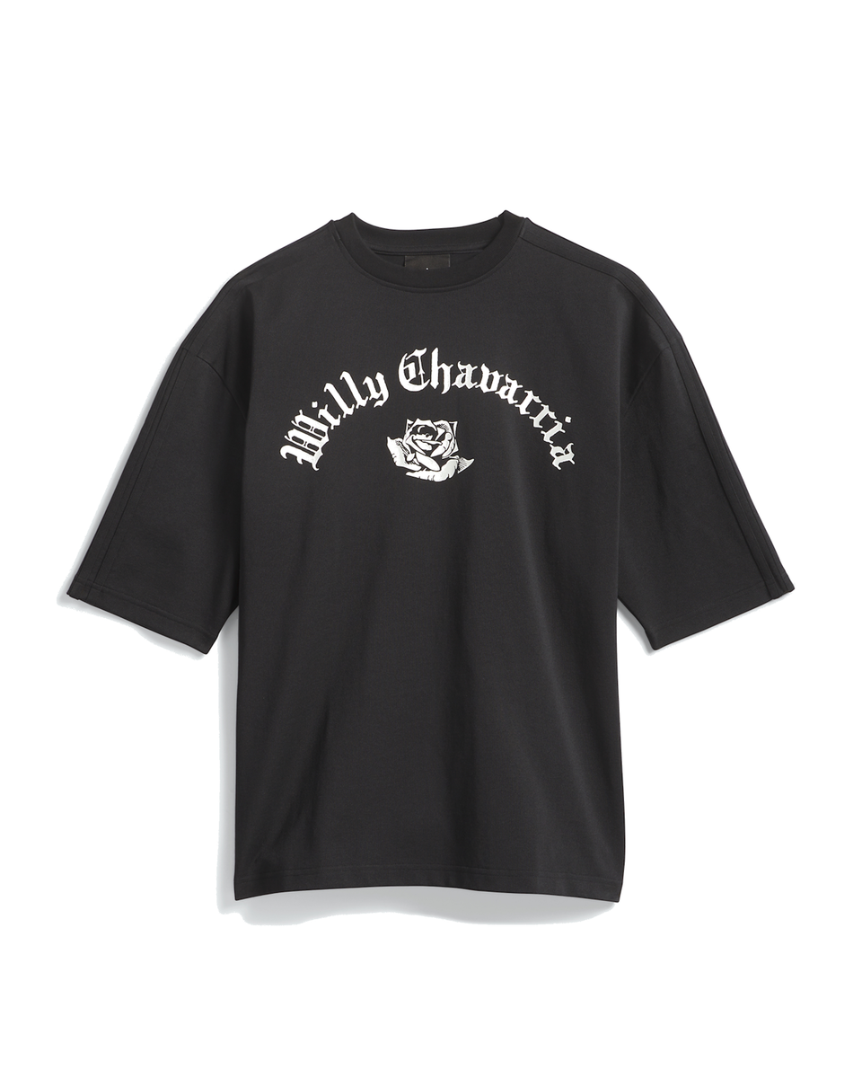 Willy Chavarria ブラック Tシャツ Lサイズ ADIDAS X WC SIGNATURE TEE-BLK | Willy Chavarria