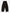 DRAWSTRING WOOL CASCADA - BLACK