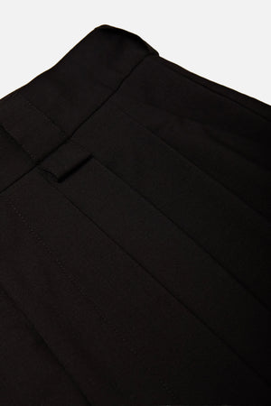 DRAWSTRING WOOL CASCADA - BLACK