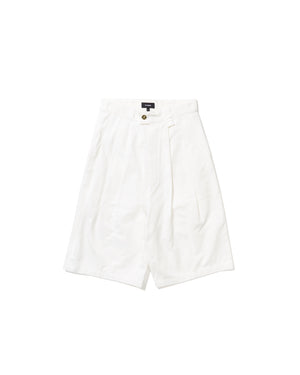 BORRACHO TAILORED SHORT - WHITE