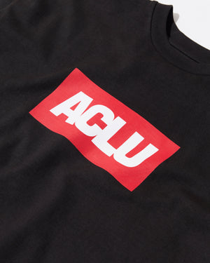 ACLU STANDARD TEE - WASHED BLACK