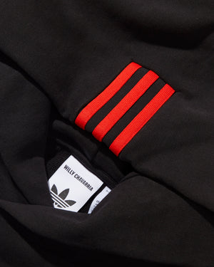 ADIDAS X WC FLEECE HOODIE - BLACK/RED