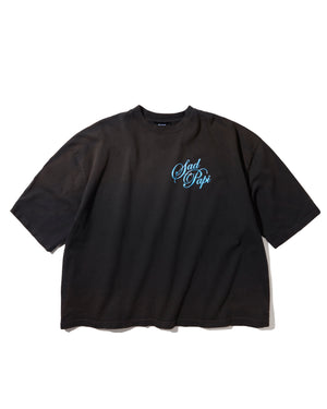 S/S BUFFALO TEE "SAD PAPI" - BLACK