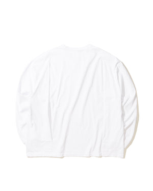 L/S BUFFALO TEE - STANDARD - WHITE