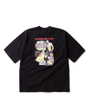 LFC 'BIG WILLY BOYS' TEE - WASHED BLACK