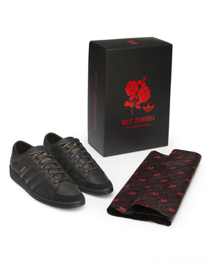 ADIDAS X WC JABBAR DRESS SNEAKER - BLACK