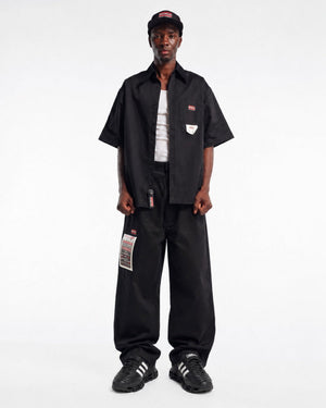 BIG WILLY S/S WORKSHIRT - BLACK BEAUTY