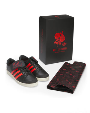 ADIDAS X WC JABBAR LOW SNEAKER - BLACK/RED