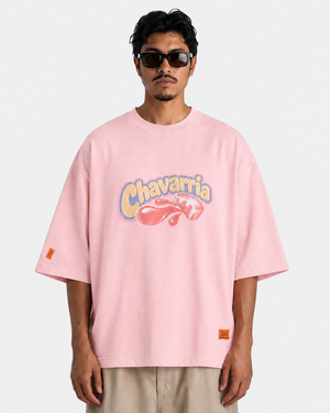 OS CHAVALOO BUFFALO TEE - CHICLE