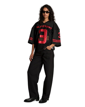 WILLY FOOTBALL JERSEY - BLACK