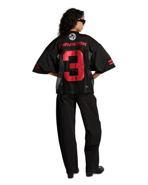 WILLY FOOTBALL JERSEY - BLACK