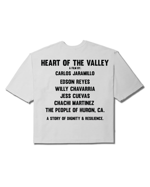 HEART OF THE VALLEY TEE - SNOW WHITE