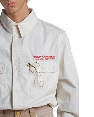 L/S CORCORAN WORK SHIRT - TOFU