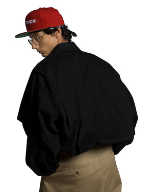 WASCO ZIP JACKET - BLACK