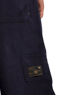 STOCKTON DOUBLE KNEE SHORT - PEACOAT