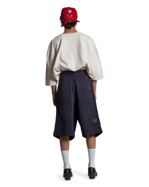 STOCKTON DOUBLE KNEE SHORT - PEACOAT