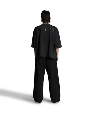 S/S BUFFALO TEE - "NUEVA YORK" - WASHED BLACK