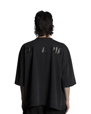 S/S BUFFALO TEE - "NUEVA YORK" - WASHED BLACK