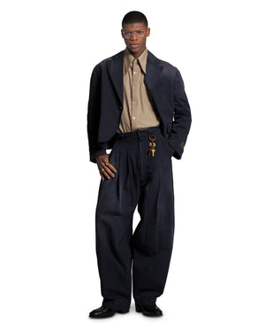 DRAWSTRING CASCADA - PEACOAT