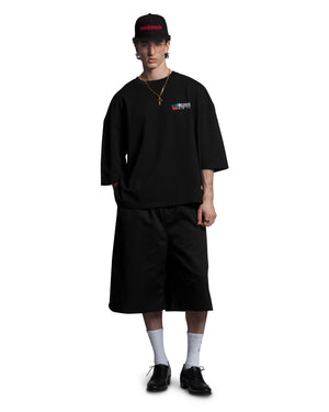 WILLYVISION BUFFALO TEE - BLACK
