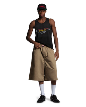 CHORIZO DESTROYED TANK TOP - BLACK